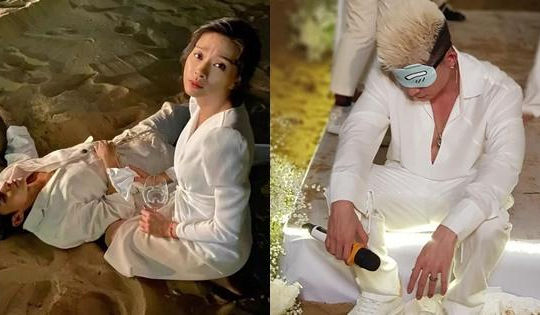Jun Phạm bịt mắt trong hôn lễ Ngô Thanh Vân, lý do hết hồn