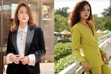 Gu thời trang công sở đã mắt của Hồng Diễm, Thu Quỳnh