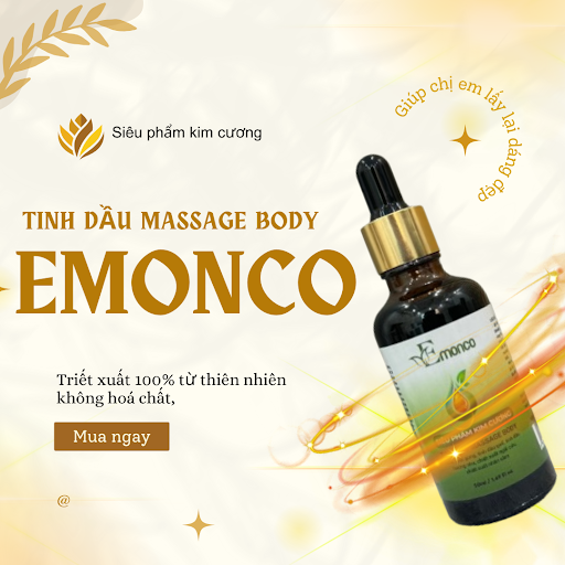 REVIEW Tinh Dầu Massage Tan mỡ - Emonco